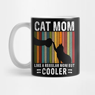 Cat Mom Like A Regular Mom But Cooler Mug